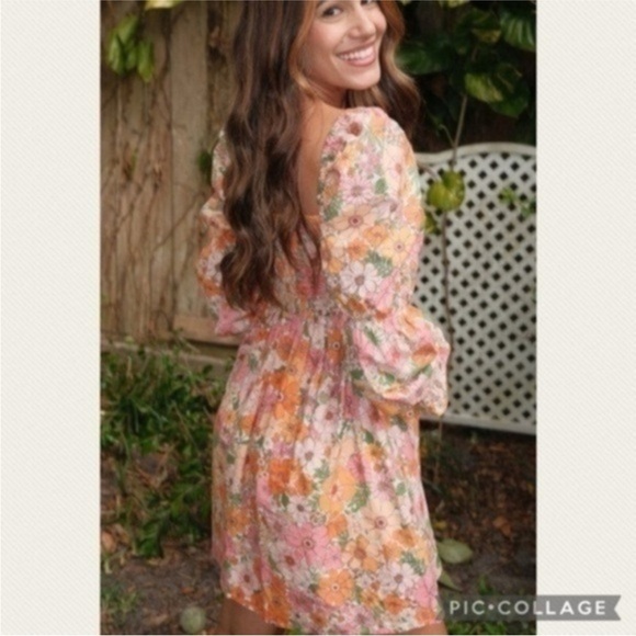 Gianni Bini Jade Floral Mini Dress - Picture 8 of 8
